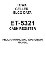 ET-5321 operating and programming